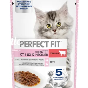 بچه گربه پرفکت فیت بیف داخل سس